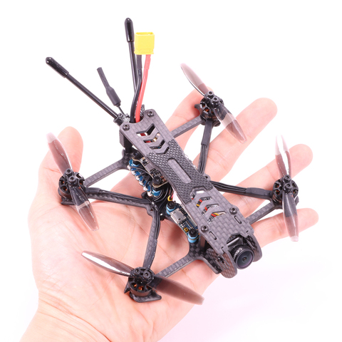 AlfaRC Fi-115 2.5 Inch 65MM Propeller Toothpick Frame Kit RC Drone FPV Racing Quadcopter Support 1103 1104 1206 Brushless Motor ► Photo 1/6