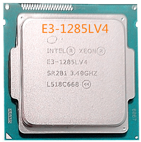 Original Intel Xeon E3-1285LV4 CPU 3,40 GHz 6 M LGA1150 Quad-core E3-1285L V4 procesador envío gratis E3 1285L V4 e3 1285LV4 ► Photo 1/2