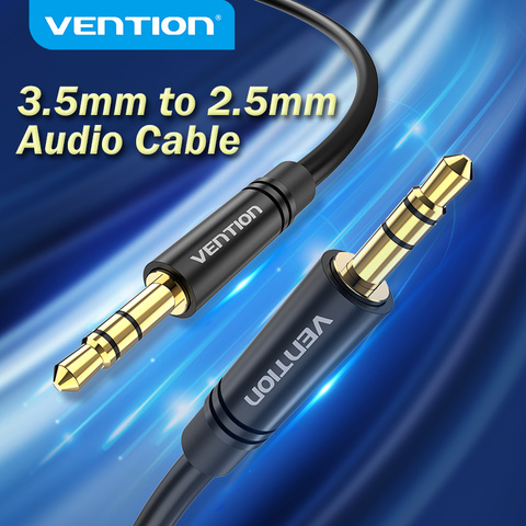 Vention 2.5mm to 3.5mm Aux Cable Jack 3.5 to 2.5 Male to Male Audio Cable for MP3 SmartPhone Speaker Moible Phone for Aux Cord ► Photo 1/6