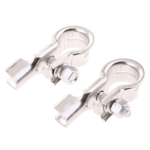 2x Universal Positive & Nagative Car Battery Terminal Clamp Clips Connector ► Photo 1/5