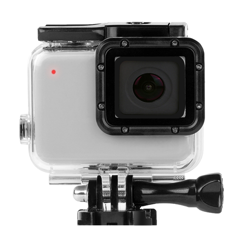 New Hero7 45m Waterproof Case Housing For Gopro Hero 7 Silver & White Underwater Protection Shell Box Go pro Accessories ► Photo 1/6