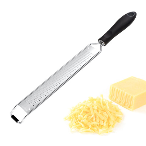 Cheese Grater Shredder, Stainless Steel, Razor Sharp Blade Hand Grater  for Parmesan Cheese, Citrus Zester