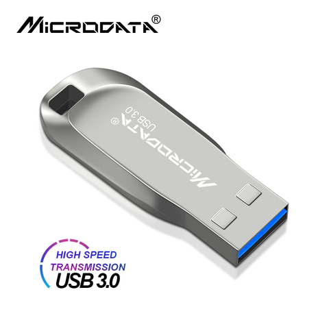 Mini metal usb 3.0 32GB USB Flash Drive 64GB 16GB Pen Drive memoria usb stick 8GB 4GB Pendrive Stainless Steel USB Flash Drive ► Photo 1/6