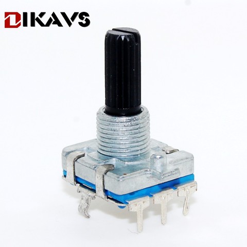 360 Degree Rotary Encoder EC16 Encoder Audio Coding 3Pin Handle Long 20MM ► Photo 1/3