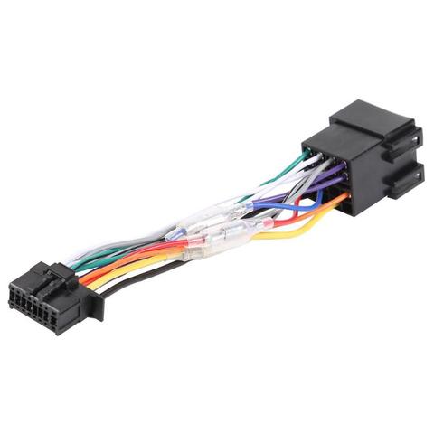Car Stereo Radio Harness ISO Connector 16Pin Auto Stereo Radio ISO Standard Wiring Harness Connector Plug Cable for Pioneer 2003 ► Photo 1/6