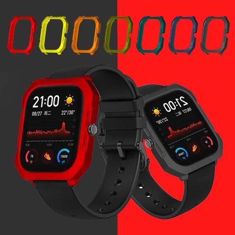 Protective Case Cover for Xiaomi Huami Amazfit GTS Smart Watch Hard PC Frame Protector Bumper Shell for Amazfit GTS Watch Case ► Photo 1/6