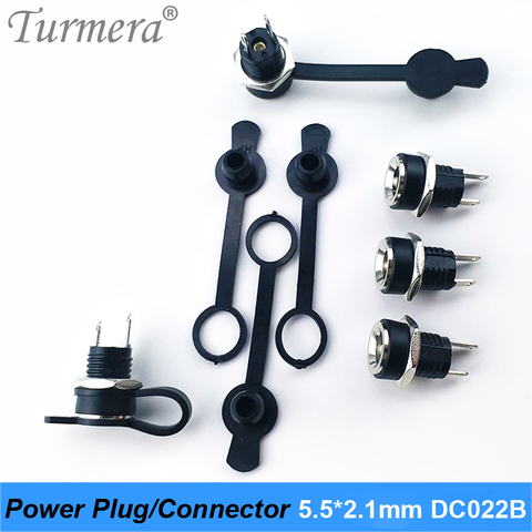 DC Power plug connector for diy dc waterproof jack connector DC022B 5.5 X 2.1 mm 5pieces/lot ► Photo 1/6