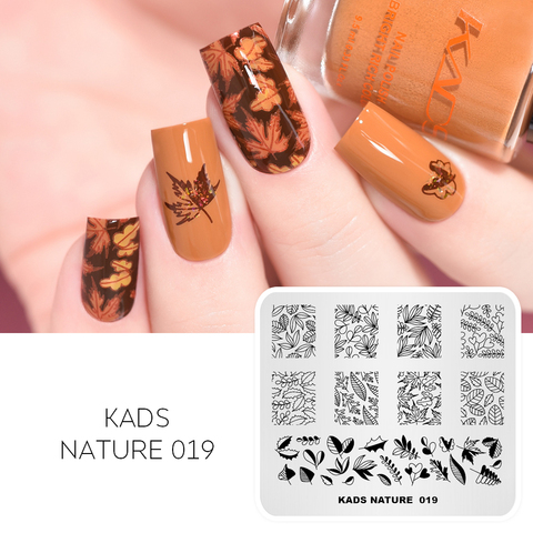 KADS Nail Art Stamp Template Nail Stamping Plates Image Manicure