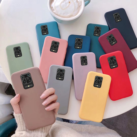 Soft Silicone Case for Xiaomi POPO X3 NFC Case Redmi Note9S Case Note 9 9A 9C 8Pro 8T 8A 8 7A 7 6A 6 phone cover for redmi note9 ► Photo 1/6