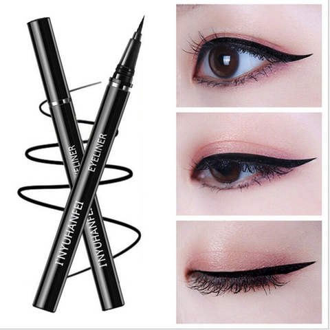 1PCS Pro Waterproof Make Up Black Liquid Eyeliner Women Comestic Eye Liner Pencil Make Crete Eyes Marker Pen ► Photo 1/5