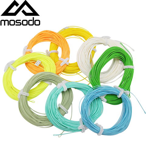 Mosodo 100FT Forward Floating Fly Fishing Line With 2 Welded loops 30m WF 3F 4F 5F 6F 7F 8F Fly Fishing Line ► Photo 1/6