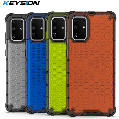 KEYSION Shockproof Case for Samsung A51 A71 A70 A50 A30S A11 A41 A31 Phone Cover For Galaxy S20 Ultra S10 Plus Note 20 10 Lite ► Photo 1/6