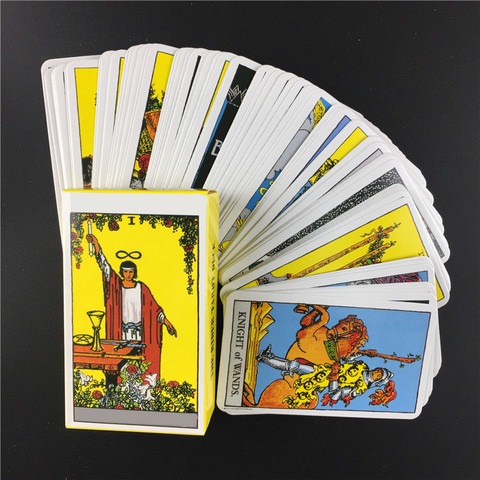 2022 Hot Sell  Tarot Cards Playing Board Game Cards Poker Game Cards Wholesale in High quality ► Photo 1/6