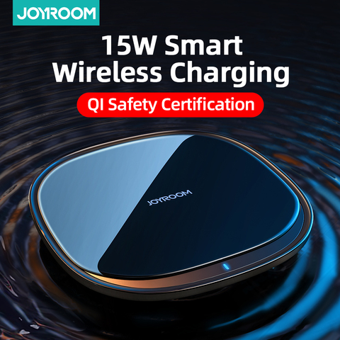 Joyroom 15W Qi Wireless Charger For iPhone 12 Airpods Pro Quick Wireless Fast Charging Pad Phone Charger for Samsung S20 Huawei ► Photo 1/6