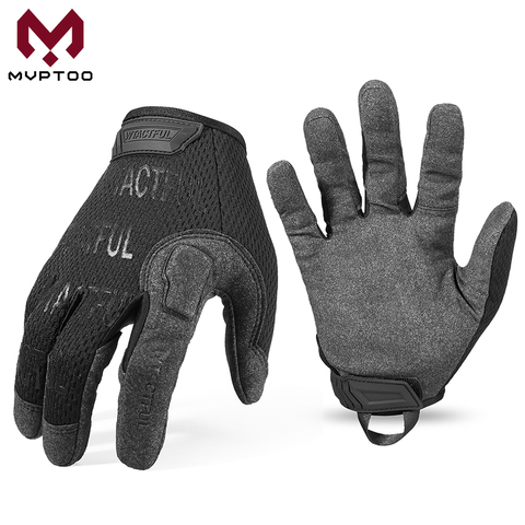 Motorcycle Moto Full Finger Glove Lightweight Motorbike Motocross Biker Cycling Biker Tactical Wear Resistant Gloves Men Women ► Photo 1/6