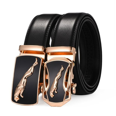 Hot selling Men belt fashion pu Alloy Automatic buckle belt business affairs casual decoration belt men's belts luxury brand ► Photo 1/6