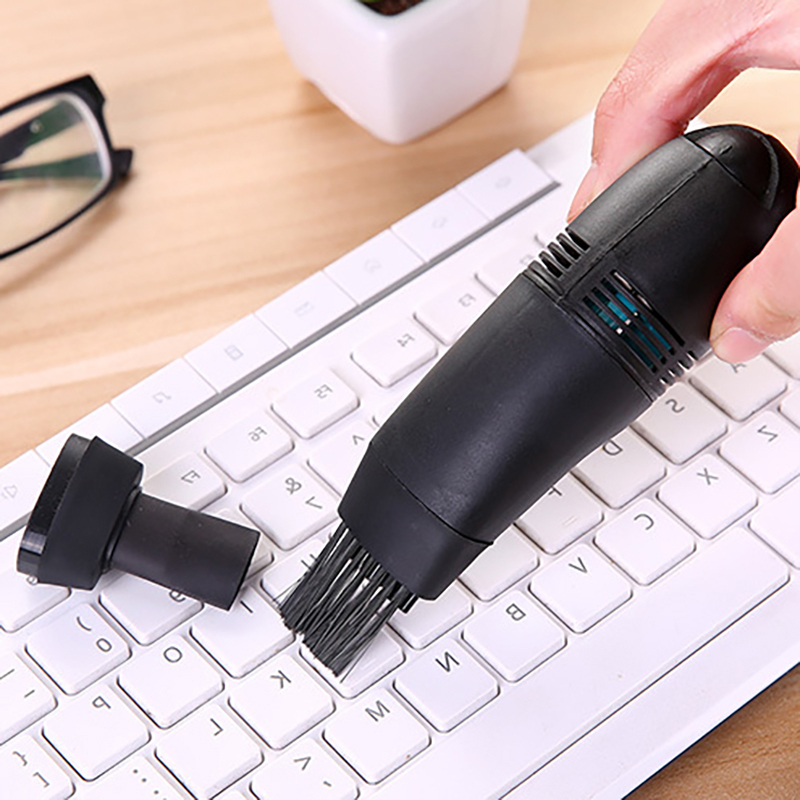 Mini Vacuum Cleaner USB Car Interior Air Vent Dust Cleaning Tool 