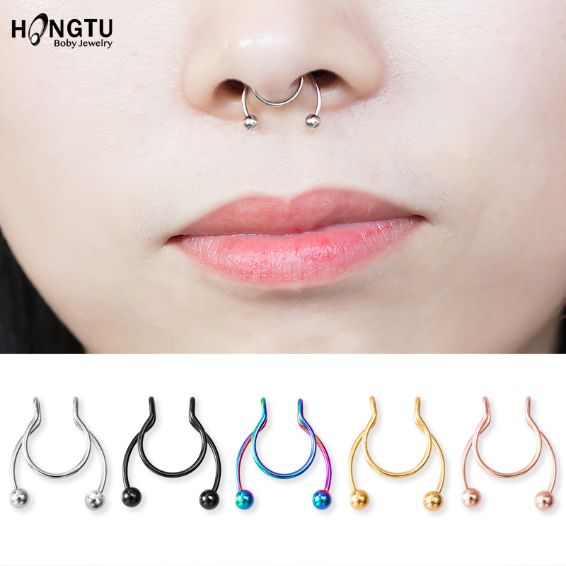 Piercing Septum Nose Ring Surgical Steel women's Body Piercing Jewellery