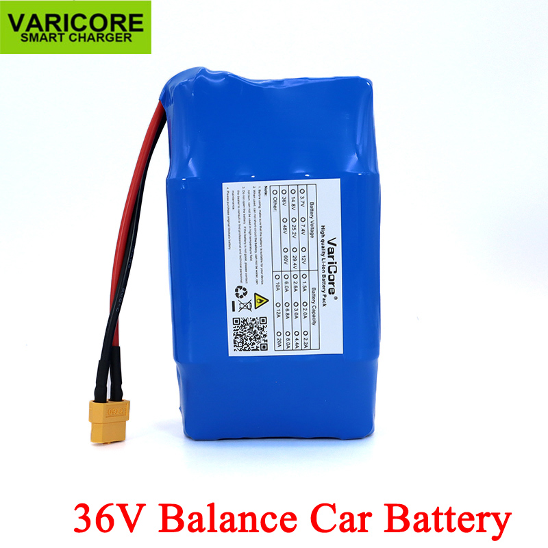 36V 12A battery hoverboard rechargeable li-ion battery pack li-ion cell for  electric self balance scooter hoverboard unicycle - AliExpress
