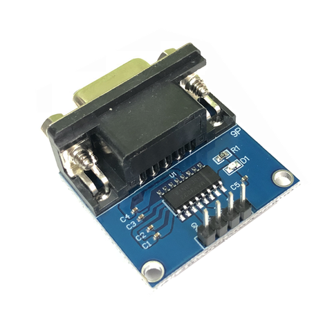 MAX3232 RS232 to TTL Serial Port Converter Module DB9 Connector MAX232 ► Photo 1/3
