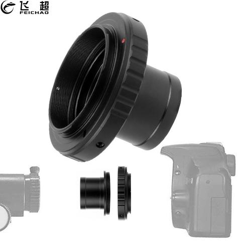 Lens Adapter 1.25 Inch T Ring Lens Mount Set DSLR Camera Accessories for Canon EOS Nikon Olmpus Sony Pentax Telescope Microscope ► Photo 1/6