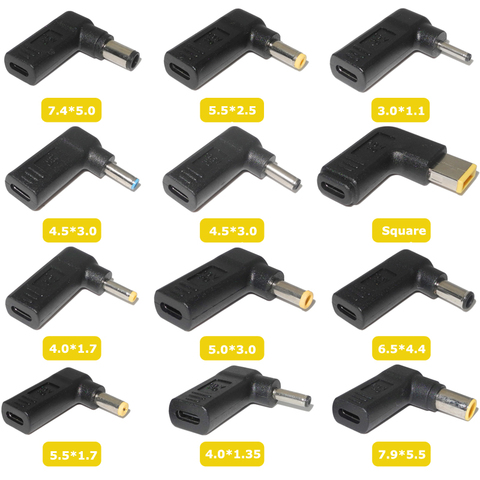 Type C Power Adapter Type C USB Male to DC 5.5x2.1mm Female Connector  Charge Barrel Jack Power Adapter Type C USB 5V Connector for Type C USB  Charging