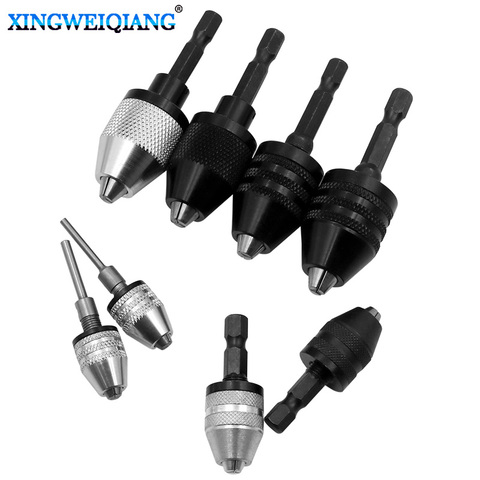 0.3-8.5mm Drill Chuck Keyless Hammer Drill Chuck Adapter & Spiral 3-Jaw Connector Power Tool Accessories ► Photo 1/6