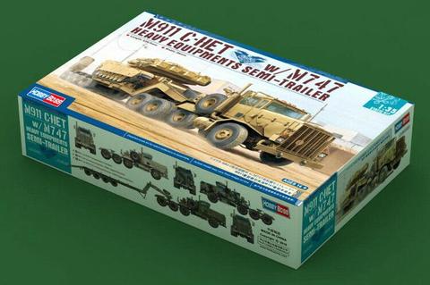 Hobby Boss Model 1/35 85519 M911 C-HET W/M747 Heary Equipment Semi-Trailer plastic kit hobbyboss ► Photo 1/4