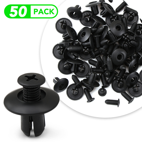 6mm Auto Fastener Clip Retainer Pin Rivet for renault arkana duster logan 2 kaptur sandero laguna 2 kangoo megan 3 ► Photo 1/5