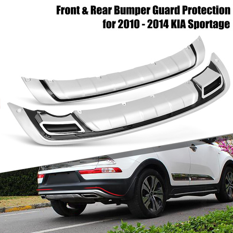Car Front and Rear Bumper Guard Board Protection for KIA Sportage R 2010-2014 ► Photo 1/6