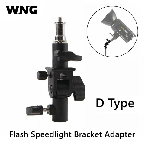 D Type Flash Speedlight Stand Bracket Shoe Mount Adapter with Umbrella Holder ► Photo 1/6