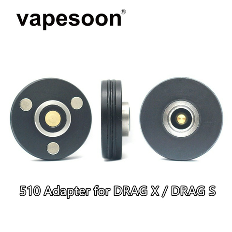 Vape DIY Connector 510 Adapter for VOOPOO DRAG S/X Mod Pod Kit with 510 Thread Atomizer e-Cigarette ► Photo 1/4