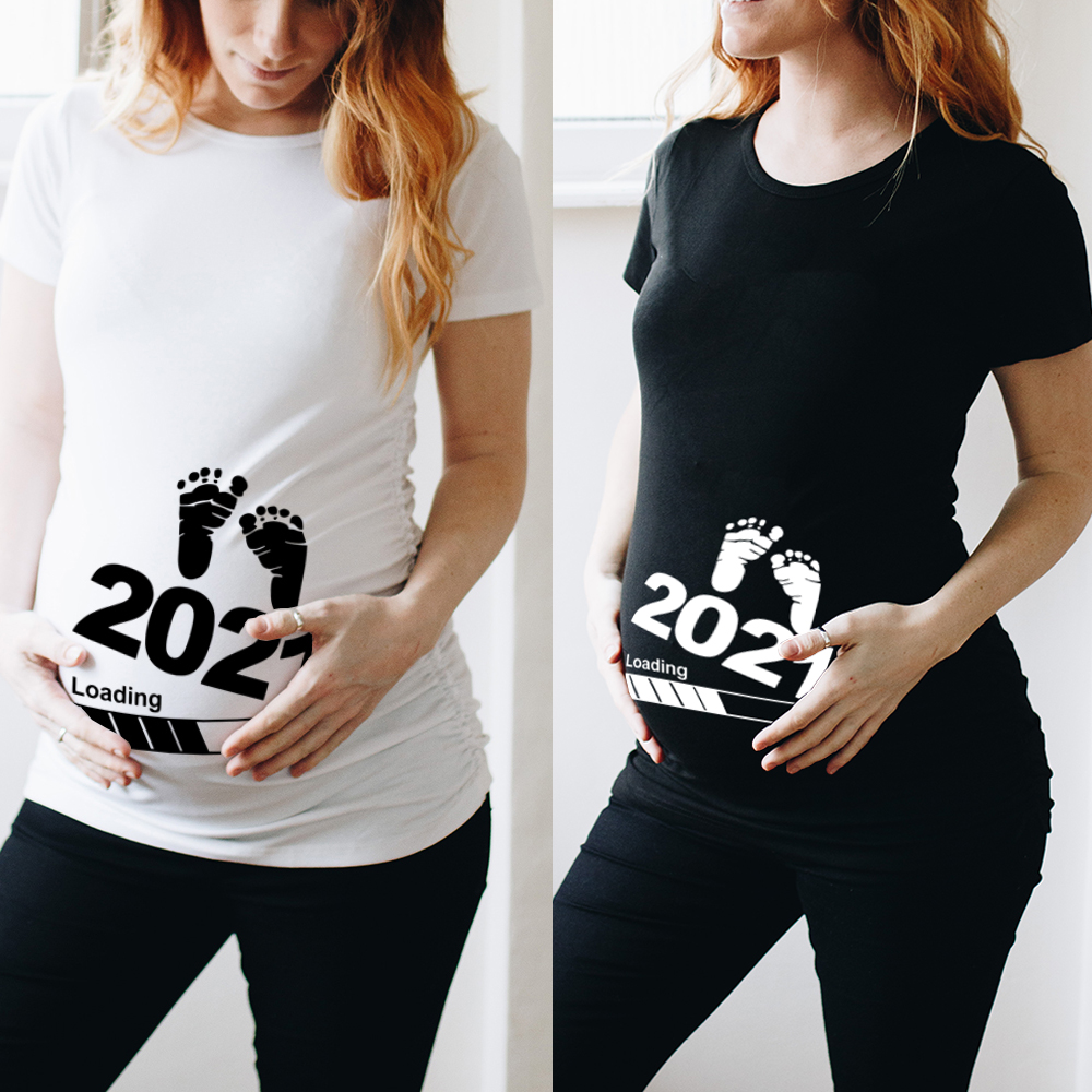 Funnny Pregnant Maternity Mother Women Summer T Shirts Pregnant Mom Cute  Shirt Funny Pregnancy Tshirt Clothes Plus Size - AliExpress
