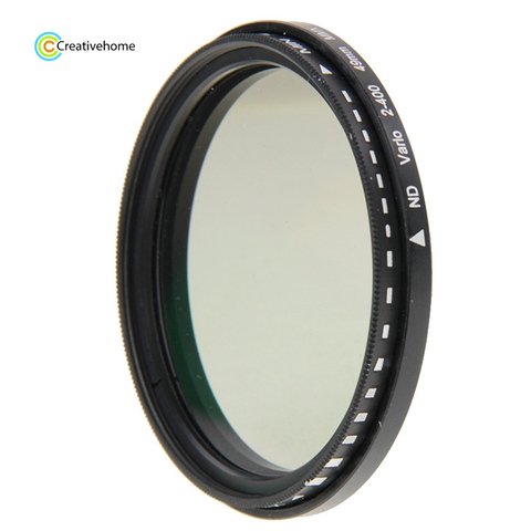 37mm /43mm/46mm/55mm/86mm/40.5mm/95mm/105mm ND Fader Neutral Density Adjustable Variable Filter, ND2 to ND400 Filter ► Photo 1/3