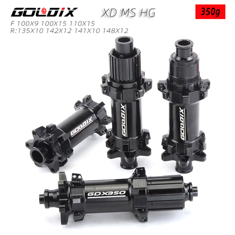 GOLDIX 28H DT350 240 MS XD HG mountain road bike sealed bearing ultra-light 350g ratchet36/60T hub Support SHIMANO SRAM flywheel ► Photo 1/6