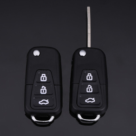 DAKATU 3 Button Flip folding Remote key shell case for LIFAN X60 X50 720 Replacement Remote keyless entry fob case ► Photo 1/4