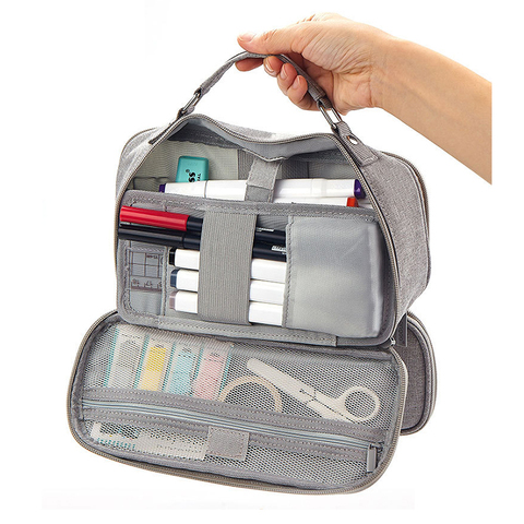New Portable Travel Cosmetic Bag Women Waterproof Makeup Bag Men Cosmetics Case Pouch Toilet Make up Zipper Bags ► Photo 1/6
