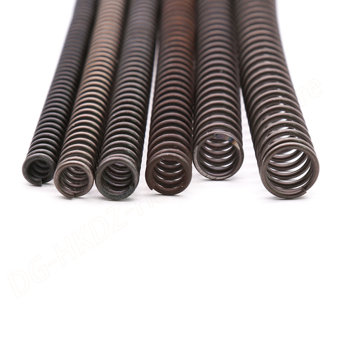 3/5pcs Manganese Steel Compression Spring 65Mn Surface Blackening 0.8/0.9/1mm Wire Diameter 6-12mm Outer Diameter 305mm Length ► Photo 1/4