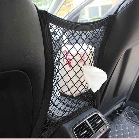 Car Interior Accessories Large Capacity Elastic Car Organizer Back Storage  Auto Stowing Tidying Luggage Holder Pocket