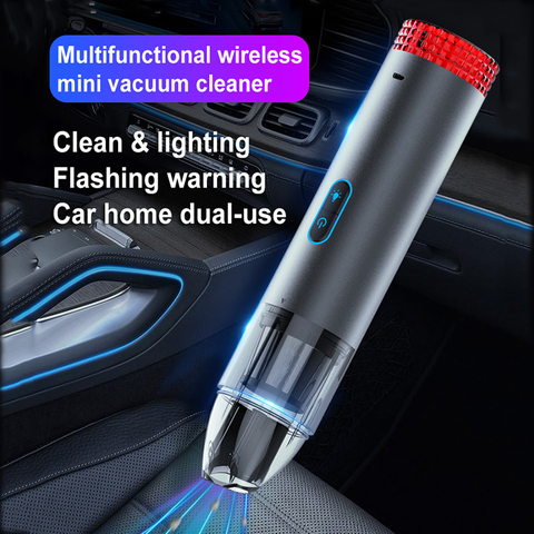 Portable Car Vacuum Cleaner Wireless Handheld Auto Vaccum 4000Pa Suction For Home Desktop Cleaning Mini Wet/Dry Vacuum Cleaner ► Photo 1/6