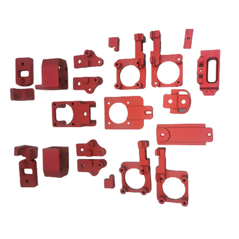 Funssor 1set  Voron Switchwire metal aluminum CNC machined frame ptinted parts upgrade kit red color ► Photo 1/5