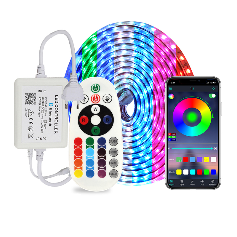 AC110V 750W WiFi/Buletooth Music IR Wireless High-Voltage RGB