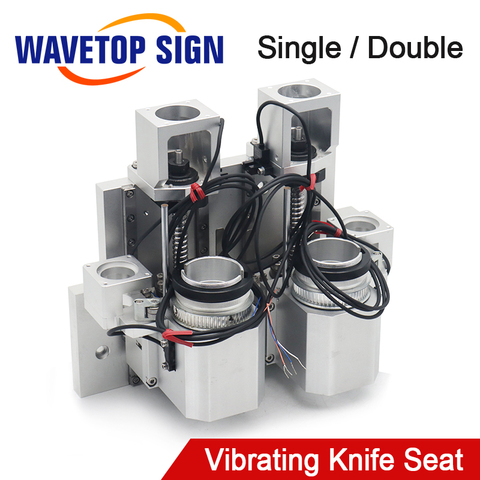 WaveTopSign Vibrating Knife Single and Double Seat Include Timing Belt and Synchronous Wheel and Coupling 1/2PCS ► Photo 1/6