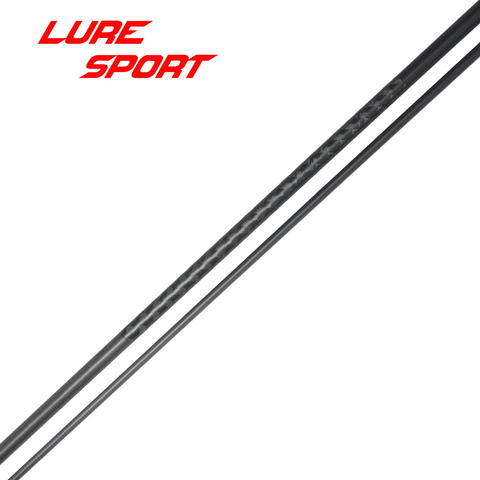 LureSport 2sets 1.98m 2.1m Matt Paint Carbon Rod blank with 20cm X Cross carbon M Power Rod Building Component Repair DIY ► Photo 1/5