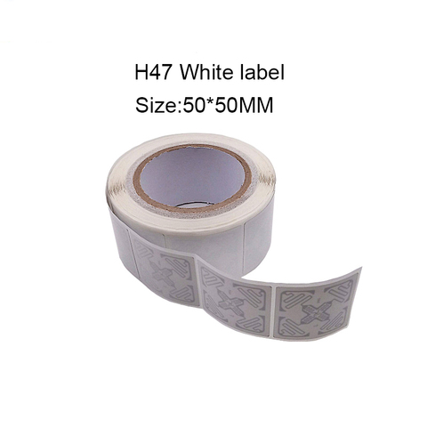 50pcs ISO18000-6C UHF RFID Passive h47 label Square Adhesive Sticker Tag with M4 chip size 50*50mm ► Photo 1/6