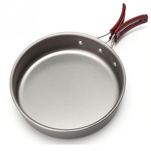 Camping Fry Pan Multifunction Outdoor Camping Campfire Pot Picnic Middle Frying Pan Fry Pan Portable Single Pot ► Photo 1/6