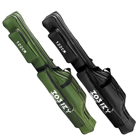 Fishing Rod Storage Bag  Oxford Cloth  1/2/3 Layer  Large  Multifunctional  Use Travel Tackle ► Photo 1/6