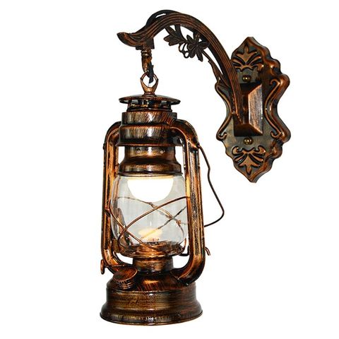 Vintage LED Wall Lamp Retro Kerosene Wall Light European Antique Style Luminaire AXYC ► Photo 1/6