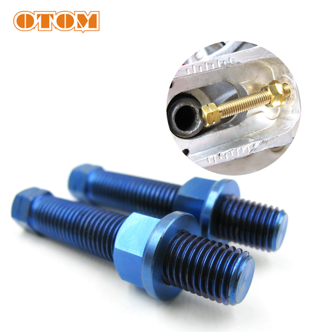 OTOM Titanium Alloy Chain Adjuster Bolt M8 M10 Motocross Dirt Bike For KTM HONDA KAWASAKI SUZUKI YAMAHA ► Photo 1/6