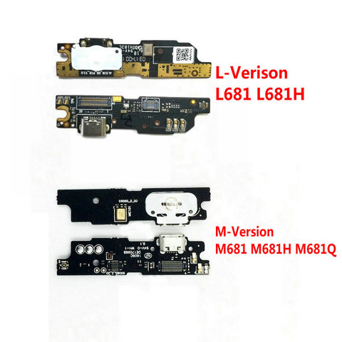 New USB Port Charge Charging board tail plug flex cable with microphone For Meizu M3 Note M3Note Mobile phone ► Photo 1/4